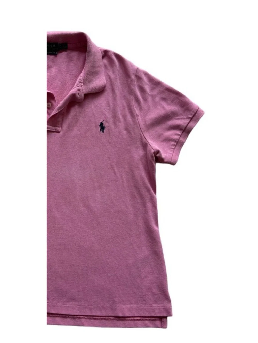 Polo Ralph Lauren Pink Polo Shirt XL Skinny Fit Men’s Short Sleeve